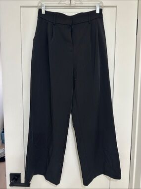 Amazon Wide Leg Black Dress Pants